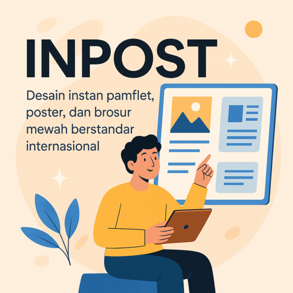INPOST, Buat Desain Pamflet & Brosur Produk Kilat Langsung Jadi