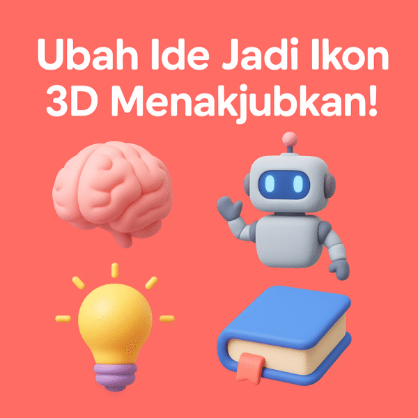 IconCraft 3D, Ubah Ide atau Gambar Jadi Ikon 3D Menakjubkan!